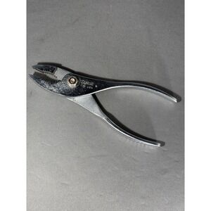 Snap On 6.5" Talon Grip Adjustable Slip Joint Pliers 46 Pre-Owned USA